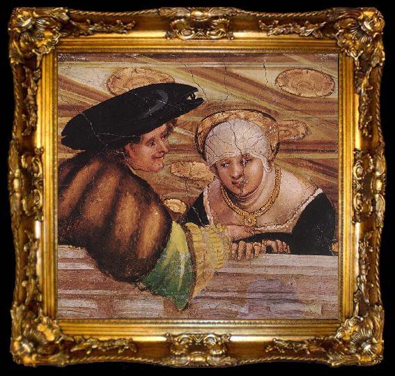 framed  ALTDORFER, Albrecht Lovers ddff, ta009-2